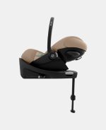 Scoică Auto pentru Copii Cloud G i-SIZE Plus Almond Beige Cybex Gold - imagine 5