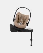 Scoică Auto pentru Copii Cloud G i-SIZE Plus Almond Beige Cybex Gold - imagine 9