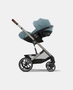 Scoică Auto pentru Copii Cloud G i-SIZE Plus Stormy Blue Cybex Gold - imagine 10