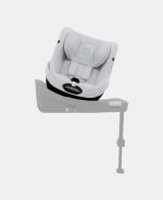 Scaun Auto pentru Copii SIRONA G I-SIZE Fog Grey Cybex Gold - imagine 4