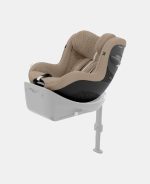 Scaun Auto pentru Copii SIRONA G I-SIZE PLUS Almond Beige Cybex Gold - imagine 2