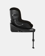 Scaun Auto pentru Copii Sirona Gi i-Size Plus Moon Black Cybex Gold cu insert pentru nou-născut - imagine 12