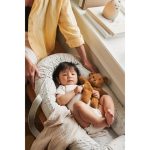 Babynest din bumbac organic - Classic dot grey - Liewood - imagine 2