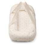 Babynest / Babylift din bumbac organic - Classic dot creme - Liewood - imagine 2