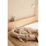 Babynest / Babylift din bumbac organic - Classic dot creme - Liewood - imagine 5