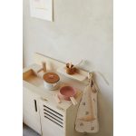 Bavetă impermeabilă - Peach / Sea shell mix - Liewood - imagine 3