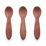Set de lingurițe din silicon Ella - Red