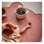 Set de lingurițe din silicon Ella - Red - imagine 4