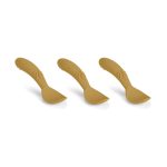 Set de lingurițe din silicon Ella - Dusty Yellow - imagine 2