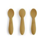 Set de lingurițe din silicon Ella - Dusty Yellow - imagine 3