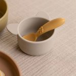 Set de lingurițe din silicon Ella - Dusty Yellow - imagine 4