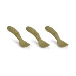 Set de lingurițe din silicon Ella - Olive Green - imagine 2