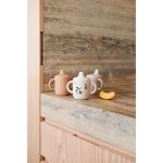 Cană cu cioc din silicon - Peach / Sea shell mix - Liewood - imagine 5