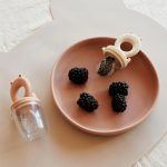 Dispozitiv de hrănire tip suzetă set 2 bucăți - Miranda Cat Tuscany rose / Apple blossom - Liewood - imagine 3