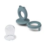Dispozitiv de hrănire tip suzetă set 2 bucăți - Miranda Bear - Whale blue / Dove blue - Liewood - imagine 4