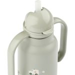 Sticlă Termos din Oțel Inoxidabil Kimmie 250 ml - Vehicles / Dove blue - Liewood - imagine 2