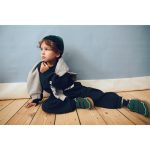 Căciulă din bumbac organic Ezra - Classic navy multi mix - 5-6 ani - Liewood - imagine 5