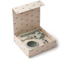 Set de masă din silicon cu 6 piese Mileah - Dove blue - Liewood - imagine 2