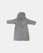 Halat de baie din bambus - Everly Dusty Blue - Petú Petú - imagine 2
