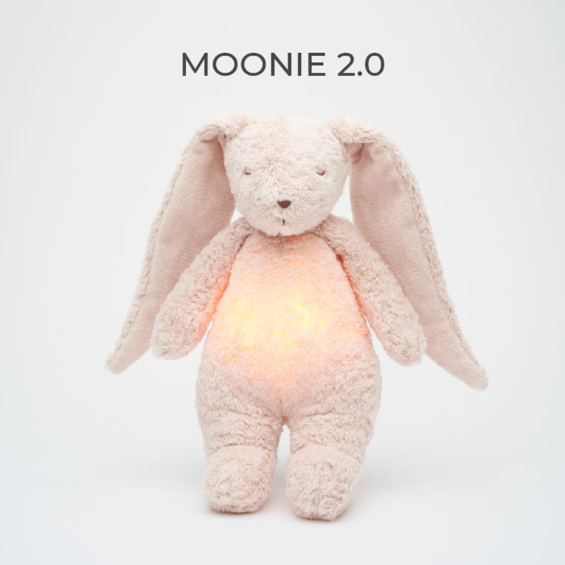 5903943986514.jpg MOONIE 2.0 - THE ORGANIC HUMMING BUNNY ROSE WITH LAMP - imagine 1