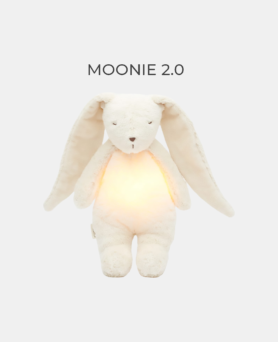 5903943986538-1.jpg MOONIE 2.0 ORGANIC BUNNY –POLAR– JUCARIE MUZICALA CU SUNETE ROZ SI LAMPA DE VEGHE INCORPORATA - imagine 1