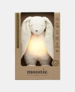 MOONIE 2.0 ORGANIC BUNNY –POLAR– JUCARIE MUZICALA CU SUNETE ROZ SI LAMPA DE VEGHE INCORPORATA - imagine 6