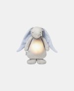 MOONIE THE HUMMING FRIEND SKY – Bunny - JUCARIE MUZICALA CU SUNETE ALBE SI LAMPA DE VEGHE MOONIE BUNNY SKY