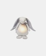 MOONIE THE HUMMING FRIEND SILVER – Bunny - JUCARIE MUZICALA CU SUNETE ALBE SI LAMPA DE VEGHE MOONIE BUNNY SILVER