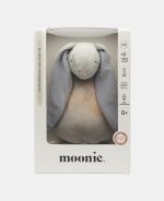 MOONIE THE HUMMING FRIEND SILVER – Bunny - JUCARIE MUZICALA CU SUNETE ALBE SI LAMPA DE VEGHE MOONIE BUNNY SILVER - imagine 3