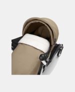 Stokke YOYO³ cu cadru negru și pachet Nou-Născuți 0+ Toffee - imagine 4