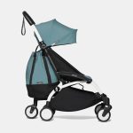 Stokke YOYO³ cu cadru alb și pachet 6+ Aqua