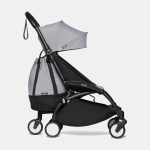 Stokke YOYO³ cu cadru negru și pachet 6+ Stone