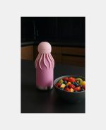 Sticla Termos din Otel Inoxidabil Bestie JellyFish Pink - Asobu - imagine 4