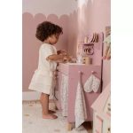 Bucătărie din lemn FSC cu accesorii - Roz - Little Dutch - imagine 3
