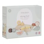 Set de fructe din lemn FSC – Little Dutch - imagine 6