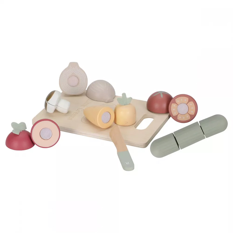 8713291225053.jpg Set de legume din lemn FSC – Little Dutch - imagine 1