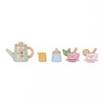 Set de ceai din lemn FSC pentru jocul de rol - Little Dutch - imagine 2