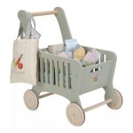 Coș de cumpărături din lemn cu accesorii - Little Dutch - imagine 2