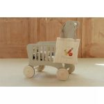 Coș de cumpărături din lemn cu accesorii - Little Dutch - imagine 5