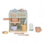 Espressor de cafea cu accesorii din lemn FSC - Little Dutch