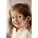 Set de coafor cu accesorii din lemn FSC - Roz - Little Dutch - imagine 3