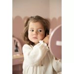 Set de coafor cu accesorii din lemn FSC - Roz - Little Dutch - imagine 6