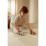 Mașinuță de curse din lemn cu pilot - Set 2 mașinuțe - Little Dutch - imagine 4