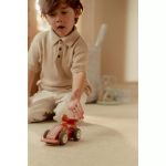 Mașinuță de curse din lemn cu pilot - Set 2 mașinuțe - Little Dutch - imagine 6