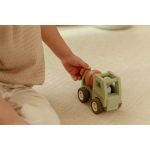 Mașinuță din lemn FSC - Betonieră - Little Dutch - imagine 6
