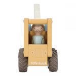 Mașinuță din lemn FSC - Macara – Little Dutch - imagine 3
