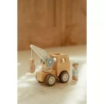 Mașinuță din lemn FSC - Macara – Little Dutch - imagine 6