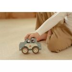 Mașinuță din lemn FSC - Poliție – Little Dutch - imagine 7