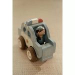 Mașinuță din lemn FSC - Poliție – Little Dutch - imagine 9