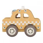 Mașinuță din lemn FSC - Taxi – Little Dutch - imagine 2